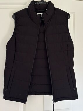 Women's Black Quilted Puffer Vest - Calvin Klein